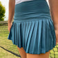 game day skirt | teal